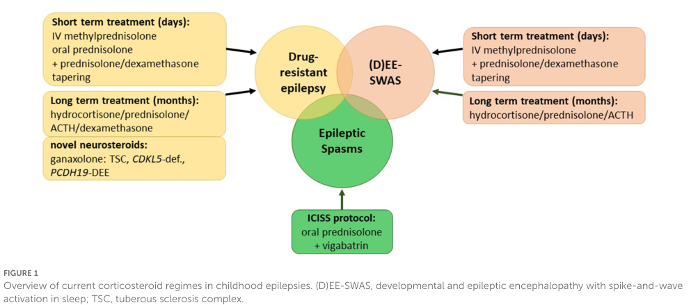 ## Context ID: pqac-00000030 The document does not contain a specific table or figure solely dedicated to treatment outcomes or SWAS/ESES criteria. However, Fig